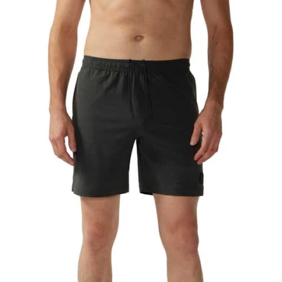 chubbies Other - Chubbies Men's Flints 7" Gym/Swim Hybrid Shorts Black - Medium